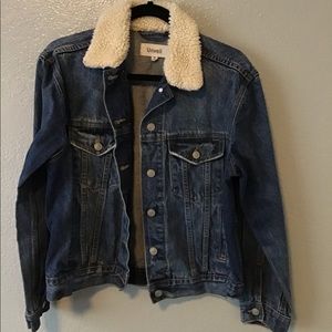 Unveil Jean Jacket Sherpa Collar